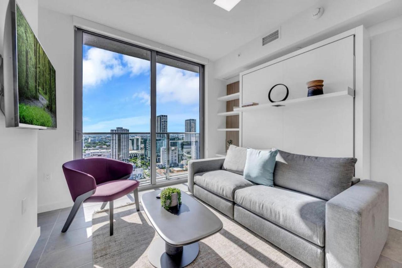 Modern 1 Bed Condo Across From Bayside In Downtown Miami Exterior photo